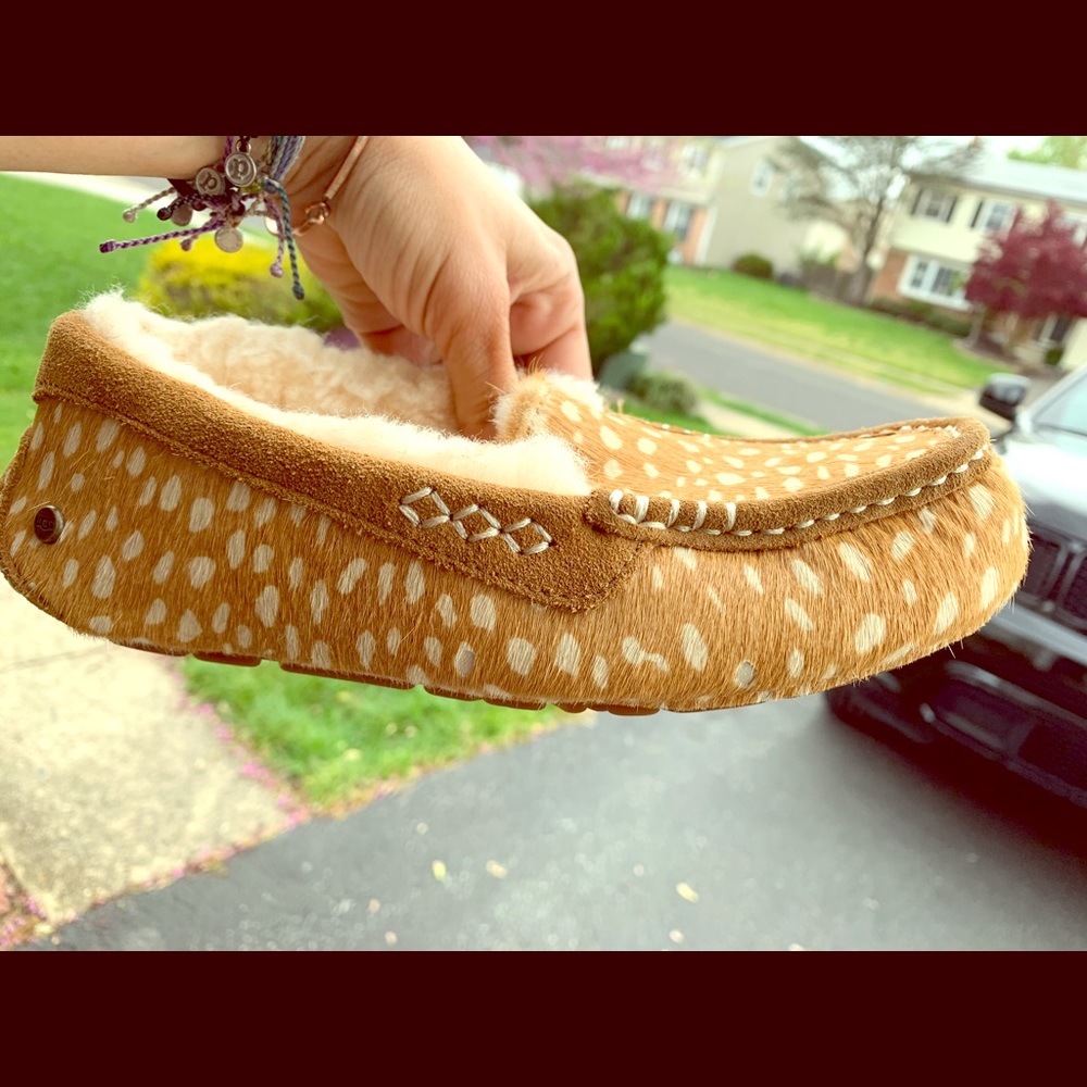 UGG Slippers. Deer. WOMENS Size 6 NEVER WORN.